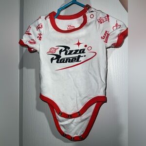 Pizza planet onesie. Lightly used.